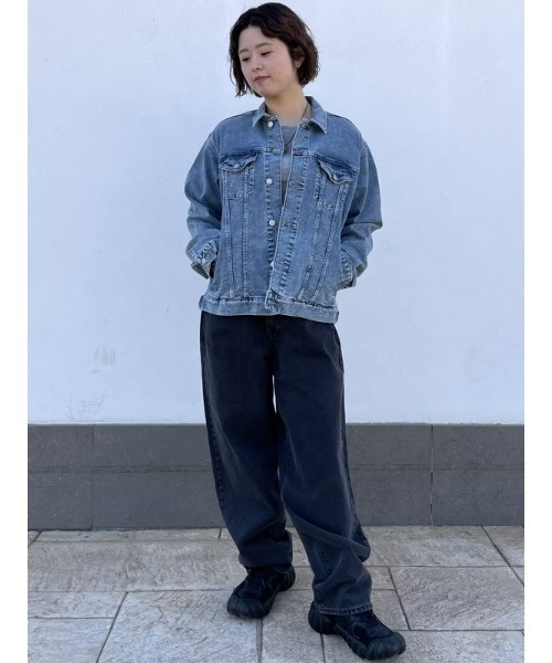 GAP(ギャップ)の「ウォッシュウェル アイコン デニムジャケット(デニムジャケット・メンズ・ライトインディゴブルー・S/M/XL/L/XS)」の13枚目の写真