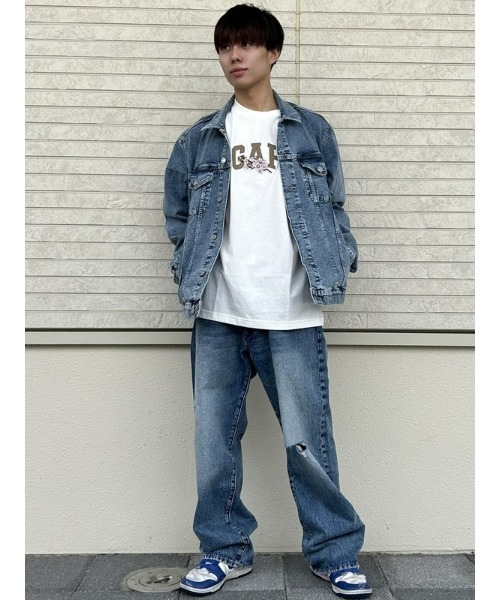 GAP(ギャップ)の「ウォッシュウェル アイコン デニムジャケット(デニムジャケット・メンズ・ライトインディゴブルー・S/M/XL/L/XS)」の7枚目の写真
