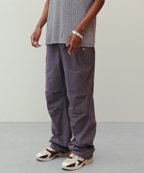 jieda PARACHUTE PANTS 24SS JIEDA ジエダ NYLON PARACHUTE