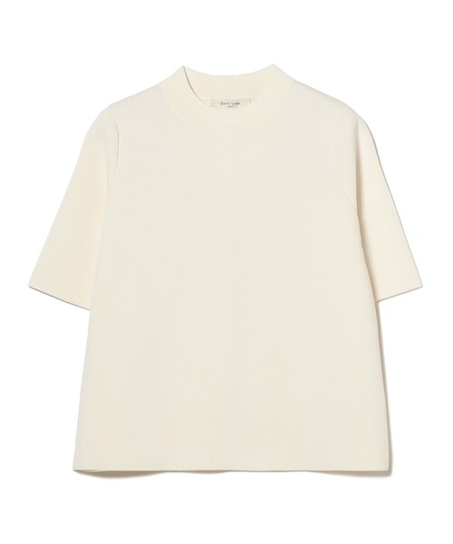 「Demi-Luxe BEAMS」 半袖ニット - ホワイト レディース Demi-Luxe BEAMS 「Demi-Luxe BEAMS」 半袖ニット - ホワイト