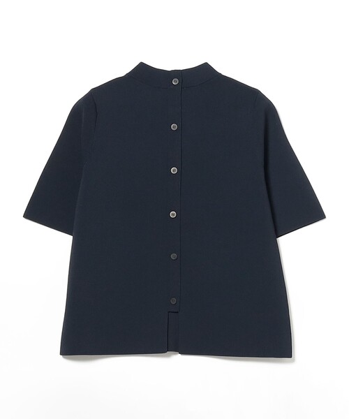 Demi-Luxe BEAMS - cinoh♦︎ファインメリノウールオーバーサイズ ハイネックニット♦︎ネイビー Demi-Luxe BEAMS - cinoh♦︎ファインメリノウールオーバー
