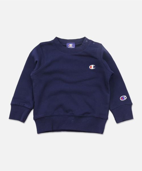 Champion(チャンピオン)の「champion / チャンピオン ロゴトレーナー(スウェット・キッズ・グレー/ブラック/ネイビー/ホワイト/ピンク/グリーン・130cm/120cm/110cm/100cm/90cm)」の22枚目の写真