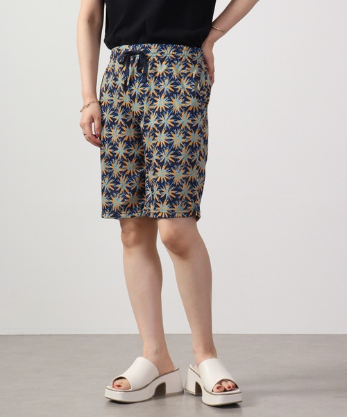 Ree&Mee（リーアンドミー）の「Ree&Mee ひんやり冷感加工 リラックス イージー パンツ 5分丈（ルームウェア/パジャマ・レディース・ベージュ系その他/ブルー系その他/レッド系その他/ホワイト系その他/ブラック系その他/ブラック系その他2/ブルー系その他2/ブルー系その他3・FREE）」の9枚目の写真