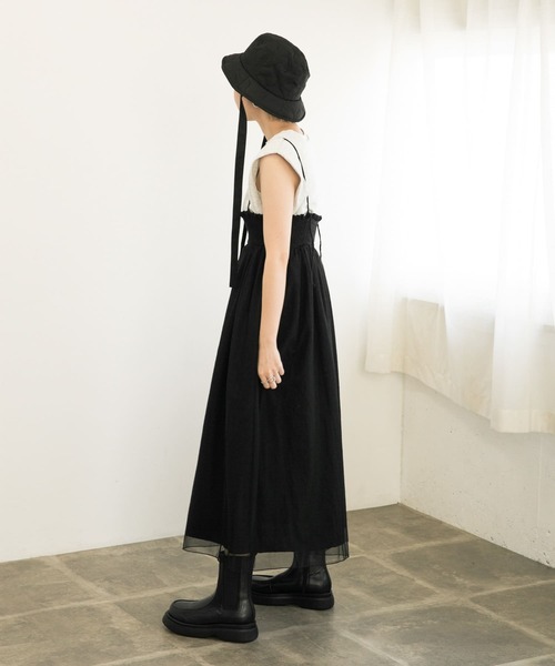 KBF（ケイビーエフ）の「リボン付きキルティングバケットHAT（ハット・レディース・ミント/ブラック/アイボリー・ONE）」の20枚目の写真