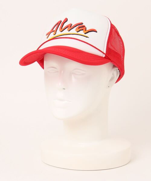 Tony Alva(トニーアルバ)の「CAP/Tony Alva(トニー アルバ)ロゴキャップ(帽子)(キャップ・メンズ・ブラック/レッド・FREE)」の2枚目の写真