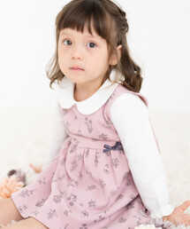birthday party（バースデイパーティー）の「【お揃い】丸襟長袖Tシャツ(80~110cm)（Tシャツ/カットソー・キッズ）」