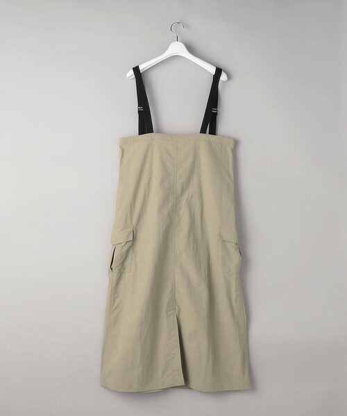 セール】ベルト付き ナイロン サロペットスカート（スカート