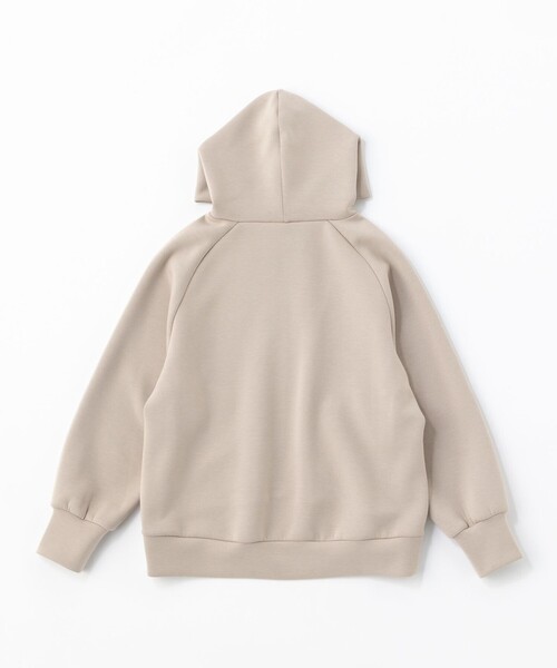 UNFILO（アンフィーロ）の「【洗える】ダブルフェイス サイドZIPフーディ（Tシャツ/カットソー・レディース・アイボリー系/グレー系/ネイビー系/ベージュ系/ライトイエロー系/ピンク系/ホワイト系・MEDIUM/SMALL）」の14枚目の写真