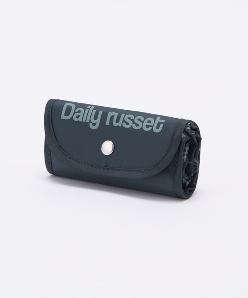 Daily russet（デイリー ラシット）の「【新型】ポケッタブルエコバッグ(S)（エコバッグ/サブバッグ・レディース・ブラック/グレイッシュベージュ/グレー/グリーン/ベージュ・FREE）」の20枚目の写真