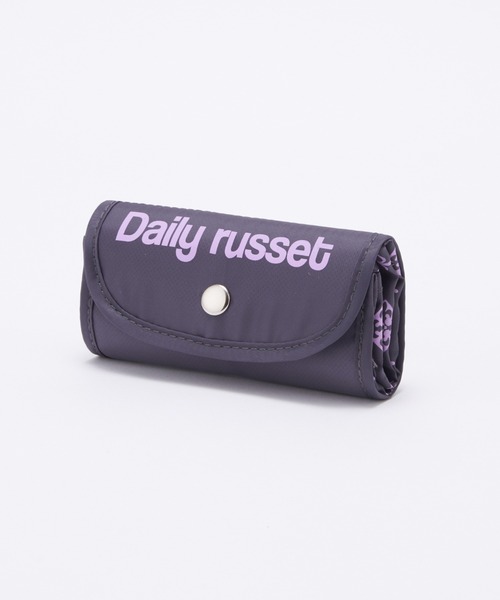 Daily russet（デイリー ラシット）の「【新型】ポケッタブルエコバッグ(S)（エコバッグ/サブバッグ・レディース・ブラック/グレイッシュベージュ/グレー/グリーン/ベージュ・FREE）」の19枚目の写真