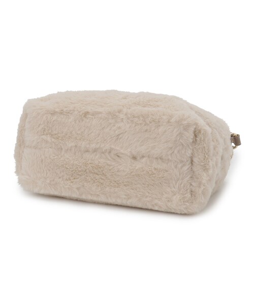 grove（グローブ）の「◆【ヒルナンデス！で紹介】ダブルハンドルエコファーチェーンショルダー（ショルダーバッグ・レディース・ブラウン系その他/ライトベージュ/アイボリー/ダークグレー・00）」の22枚目の写真