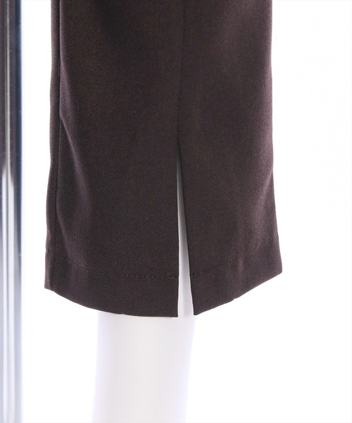 clear（クリア）の「裾スリットスリムパンツ[低身長用サイズ有]≪2024SS≫（スラックス・レディース・グレー/ブラウン/ブラック・S/M/XS）」の11枚目の写真