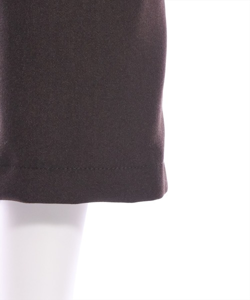 clear（クリア）の「裾スリットスリムパンツ[低身長用サイズ有]≪2024SS≫（スラックス・レディース・グレー/ブラウン/ブラック・S/M/XS）」の12枚目の写真