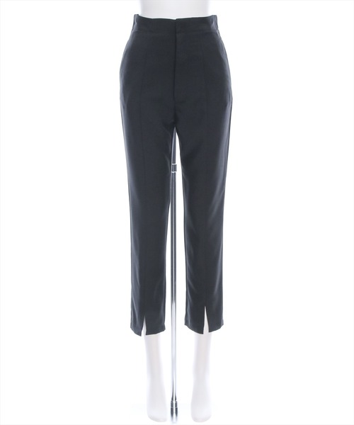 clear（クリア）の「裾スリットスリムパンツ[低身長用サイズ有]≪2024SS≫（スラックス・レディース・グレー/ブラウン/ブラック・S/M/XS）」の13枚目の写真