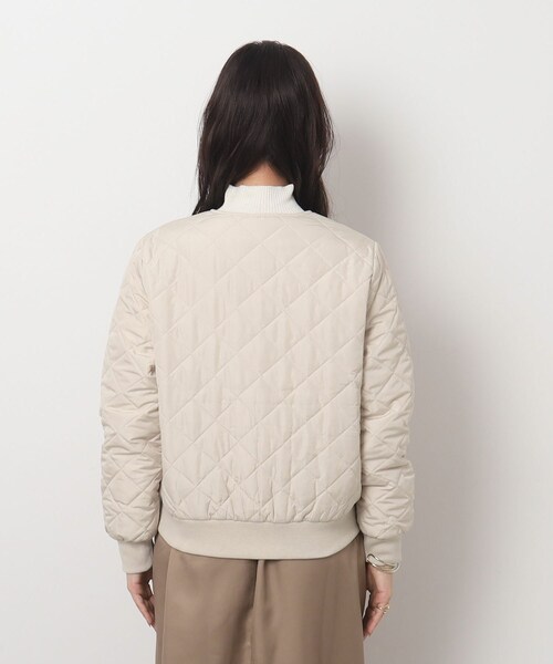 DRESKIP（ドレスキップ）の「◆【リバーシブル】キルティング ノーカラー ブルゾン（ブルゾン・レディース・ライトベージュ/カーキ/ブラック・03/02/04）」の13枚目の写真