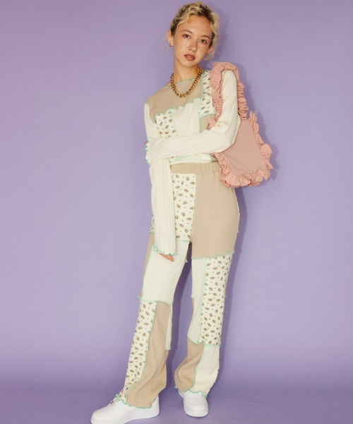 Candy Stripper（キャンディストリッパー）の「CANDY FRILL バッグ（ハンドバッグ・レディース・ピンク/ブラック/ライトブルー・FREE）」の19枚目の写真