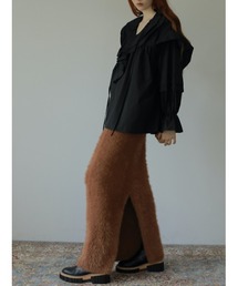 AMAIL | Shaggy bare skirt(スカート)
