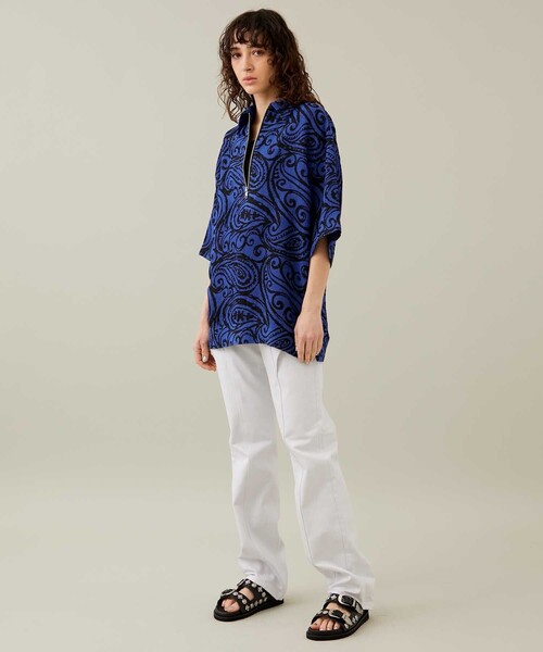 STUDIOUS(ステュディオス)の「Big Paisley Pullover(その他トップス・レディース・ブルー・36)」の11枚目の写真