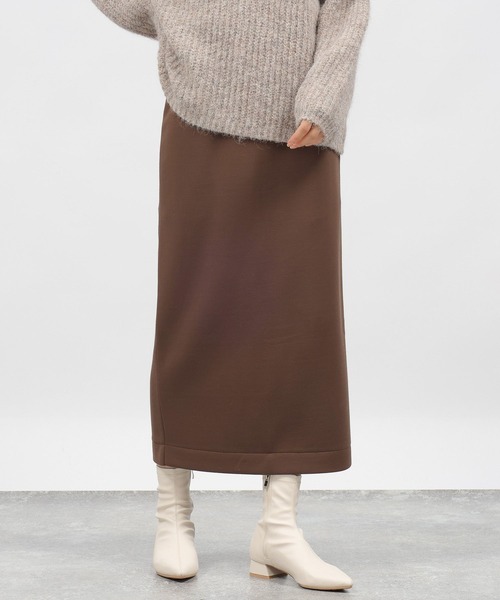 LAKOLE（ラコレ）の「起毛ダンボールナロースカート / 982201（スカート・レディース・ブラック/ブラウン・SMALL/MEDIUM）」の16枚目の写真