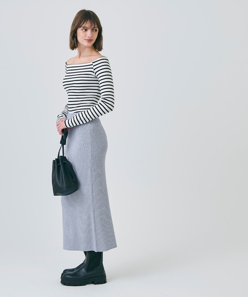 coca（coca）（コカ）の「リブニットロングスカート（スカート）」 - WEAR