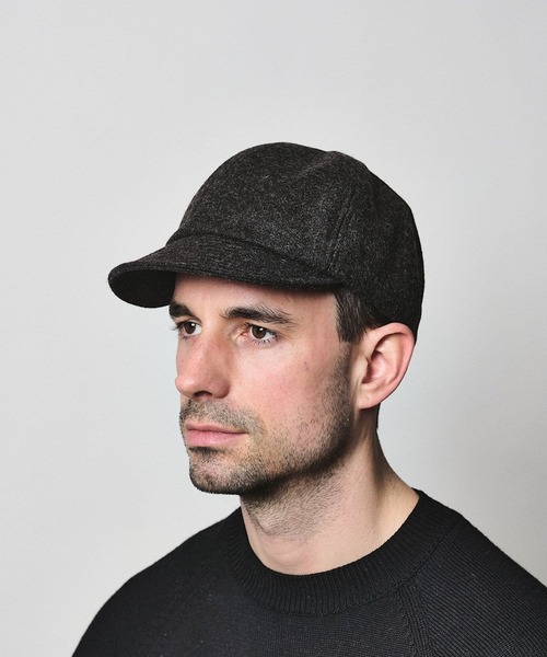 Nine Tailor（ナインテイラー）の「【Nine Tailor】 Kanok cap（キャップ・メンズ・ブラック/ベージュ/ダークブラウン・FREE）」の2枚目の写真