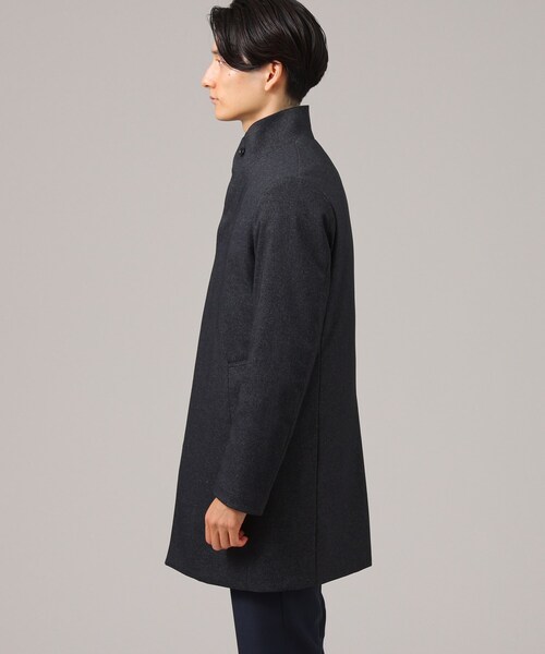 TAKEO KIKUCHI(タケオキクチ)の「◆【ダウンライナー付】メランジ スタンドカラー コート(その他アウター・メンズ・ダークブラウン/ブラック/チャコールグレー/グレー系その他2/ブルー系その他3/ブラック系3/ブルー系その他・03/04/02/01)」の22枚目の写真