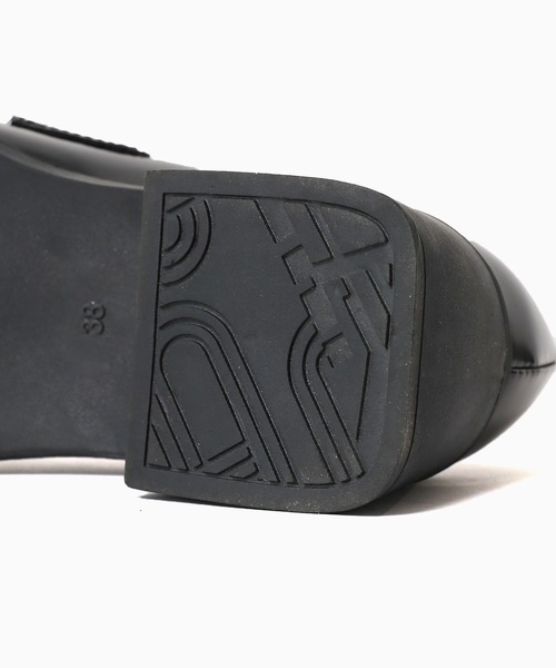 Chick(チック)の「▲厚底コインローファー(ローファー・レディース・ブラウン/ブラック・24/24.5/23.5)」の21枚目の写真