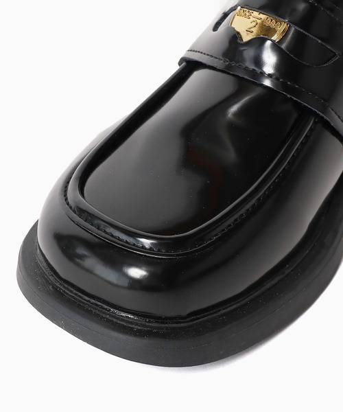 Chick(チック)の「▲厚底コインローファー(ローファー・レディース・ブラウン/ブラック・24/24.5/23.5)」の17枚目の写真