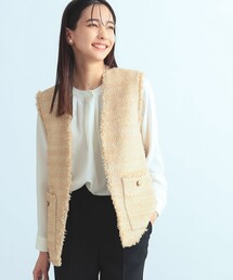 B:MING by BEAMS（ビーミングバイビームス）の「【セレモニー・フォーマル】B:MING by BEAMS / ツイード ジレ（ベスト）」