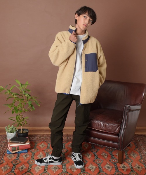 セール】【Penfield】【あったか】ボアフリース・ジップアップ