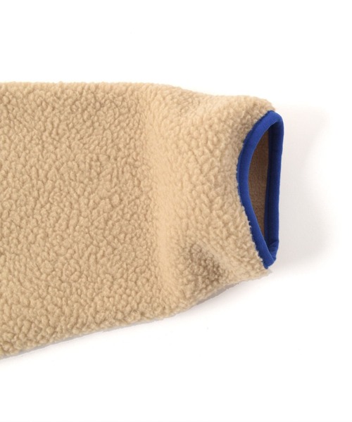 PEN FIELD（ペンフィールド）の「【Penfield】【あったか】ボアフリース・ジップアップジャケット（ブルゾン・キッズ・グリーン/ブラック/ベージュ・140cm/150cm/170cm/160cm）」の11枚目の写真