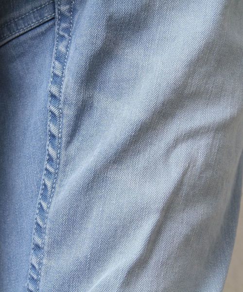 coen（コーエン）の「ストレッチスキニーデニムクライミングパンツ(一部WEB限定カラー)（デニムパンツ・メンズ・ネイビー/コバルトブルー/サックスブルー/ブラック/ブラック系その他/その他2/その他3/その他4/その他5・SMALL/LARGE/MEDIUM/X-LARGE）」の18枚目の写真