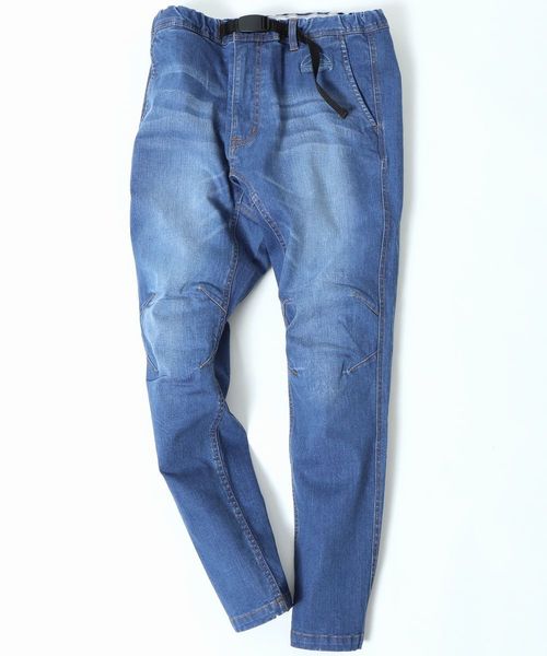 coen（コーエン）の「ストレッチスキニーデニムクライミングパンツ(一部WEB限定カラー)（デニムパンツ・メンズ・ネイビー/コバルトブルー/サックスブルー/ブラック/ブラック系その他/その他2/その他3/その他4/その他5・SMALL/LARGE/MEDIUM/X-LARGE）」の13枚目の写真