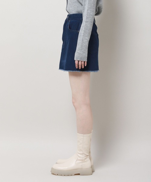 3.3 Field Trip （3.3フィールドトリップ）の「3.3 Field Trip／デニムミニスカート 2981256（デニムスカート・レディース・ブルー/ブラック・LARGE/MEDIUM）」の19枚目の写真