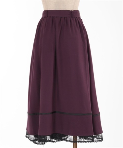 axes femme（アクシーズファム）の「マルチＷＡＹフリルスカート（スカート・レディース・パープル/ダークブラウン/ブラック/ネイビー/カーキ/ピンク・FREE）」の21枚目の写真