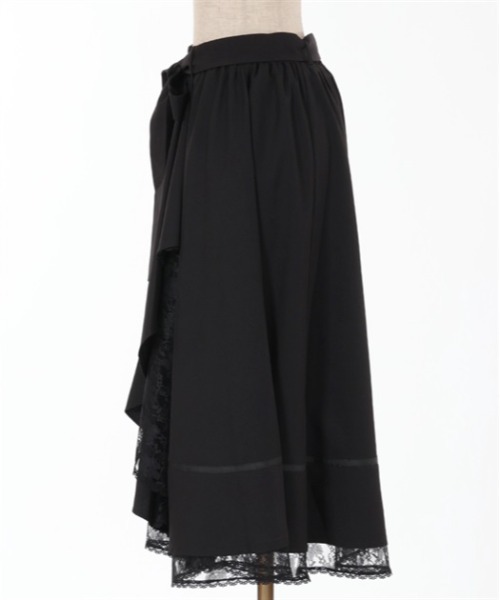 axes femme（アクシーズファム）の「マルチＷＡＹフリルスカート（スカート・レディース・パープル/ダークブラウン/ブラック/ネイビー/カーキ/ピンク・FREE）」の14枚目の写真