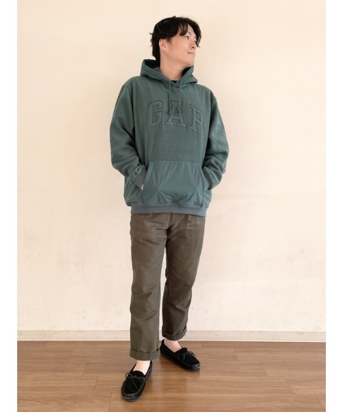 GAP（ギャップ）の「プロフリース GAPアーチロゴ パーカー(ユニ