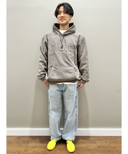 GAP（ギャップ）の「プロフリース GAPアーチロゴ パーカー(ユニ