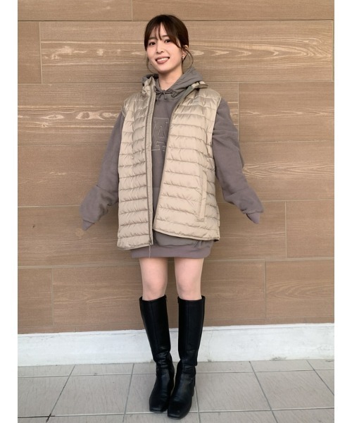 GAP（ギャップ）の「プロフリース GAPアーチロゴ パーカー(ユニセックス)（パーカー・メンズ・ネイビー/レッド/ブラウン/グリーン・M/S/XL/L/XS）」の19枚目の写真