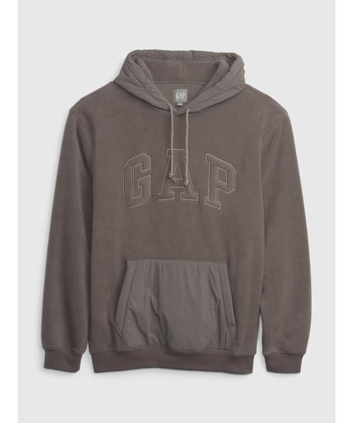 GAP（ギャップ）の「プロフリース GAPアーチロゴ パーカー(ユニセックス)（パーカー・メンズ・ネイビー/レッド/ブラウン/グリーン・M/S/XL/L/XS）」の12枚目の写真