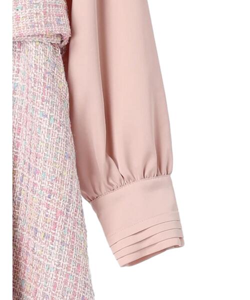 セール】ミックスツイードワンピース（ワンピース）｜Areeam（アリーム