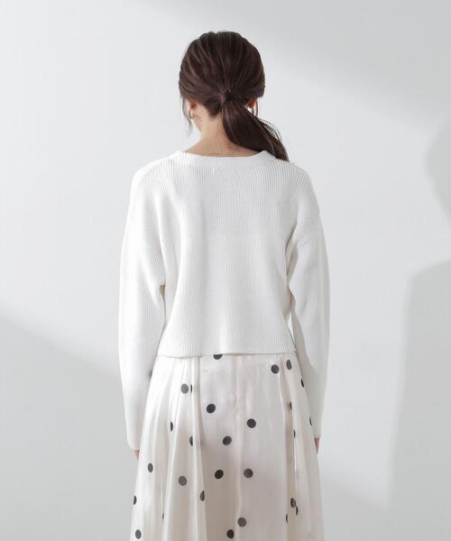 PROPORTION BODY DRESSING（プロポーションボディドレッシング）の「ショートカーディガン / 1214174101（カーディガン/ボレロ・レディース・ホワイト/パープル/ブルー・FREE）」の15枚目の写真