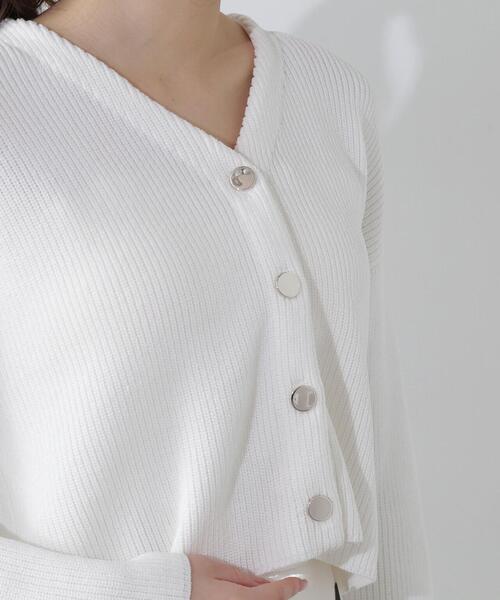 PROPORTION BODY DRESSING（プロポーションボディドレッシング）の「ショートカーディガン / 1214174101（カーディガン/ボレロ・レディース・ホワイト/パープル/ブルー・FREE）」の16枚目の写真