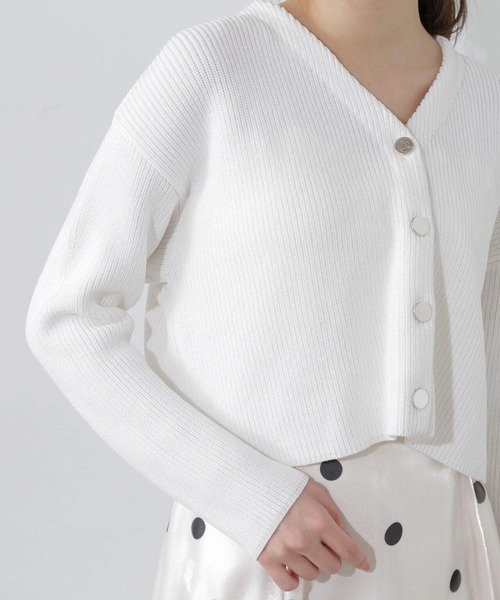 PROPORTION BODY DRESSING（プロポーションボディドレッシング）の「ショートカーディガン / 1214174101（カーディガン/ボレロ・レディース・ホワイト/パープル/ブルー・FREE）」の17枚目の写真