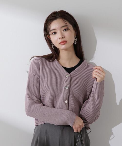 PROPORTION BODY DRESSING（プロポーションボディドレッシング）の「ショートカーディガン / 1214174101（カーディガン/ボレロ・レディース・ホワイト/パープル/ブルー・FREE）」の20枚目の写真