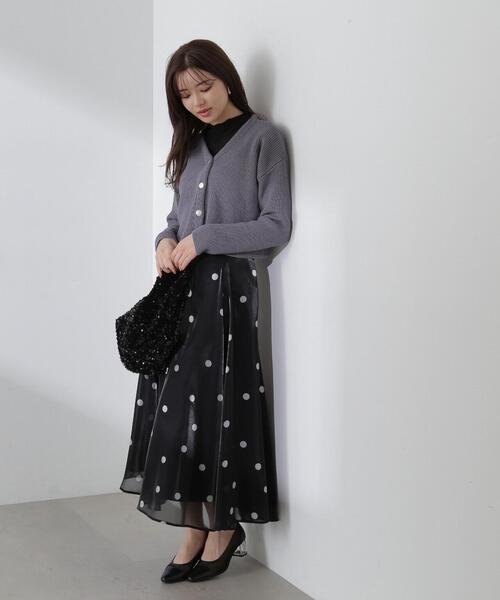 PROPORTION BODY DRESSING（プロポーションボディドレッシング）の「ショートカーディガン / 1214174101（カーディガン/ボレロ・レディース・ホワイト/パープル/ブルー・FREE）」の4枚目の写真