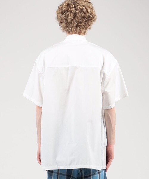 E.TAUTZ（イートウツ）の「E.TAUTZ LINEMAN SHIRTS ショートスリーブシャツ（シャツ/ブラウス・メンズ・ホワイト・M）」の5枚目の写真
