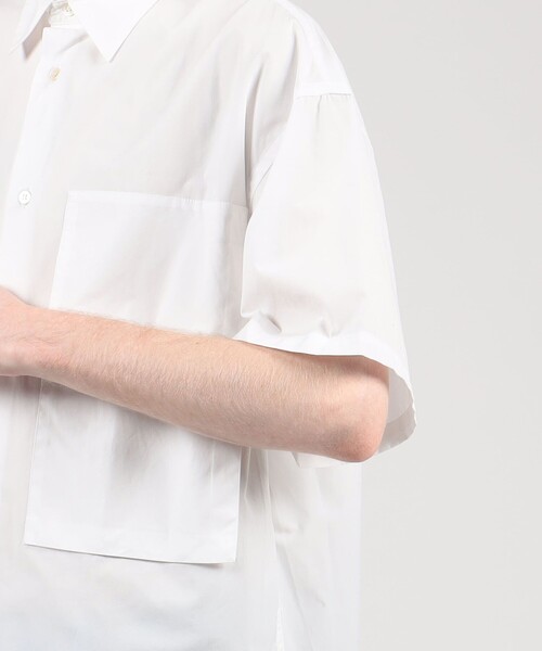 E.TAUTZ（イートウツ）の「E.TAUTZ LINEMAN SHIRTS ショートスリーブシャツ（シャツ/ブラウス・メンズ・ホワイト・M）」の7枚目の写真