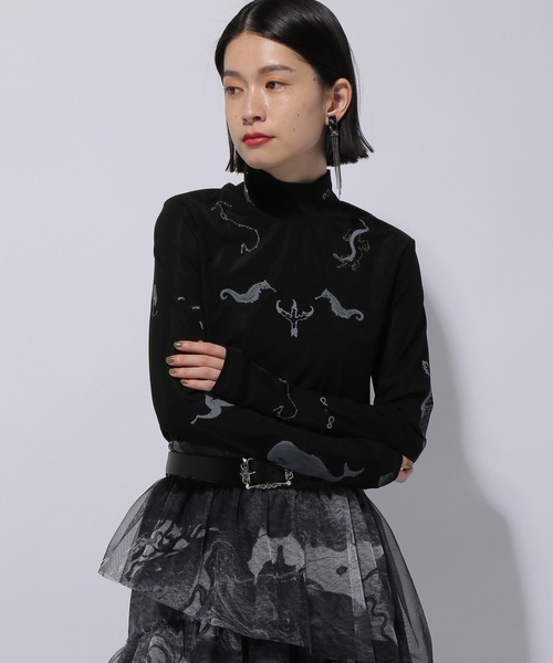 HARE（ハレ）の「【CHiNPAN×HARE】2WAYアートトップス(HARE)（T