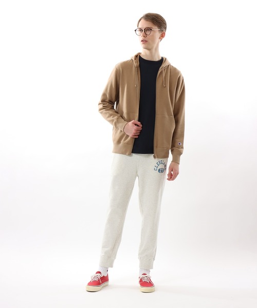 Champion(チャンピオン)の「【Champion/チャンピオン】メンズ ベーシック ジップフーデッドスウェットシャツ(パーカー・メンズ・ブラウン系・LARGE/MEDIUM/XX-LARGE/X-LARGE/SMALL)」の6枚目の写真